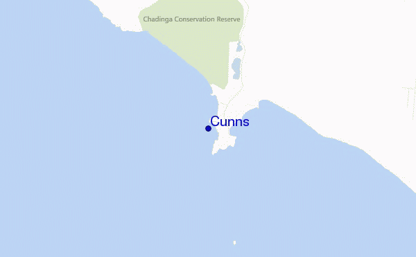 carte de localisation de Cunns
