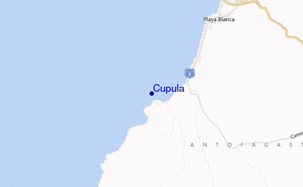 carte de localisation de Cupula