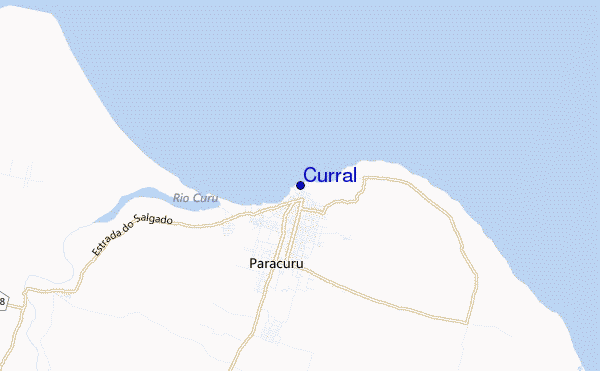carte de localisation de Curral
