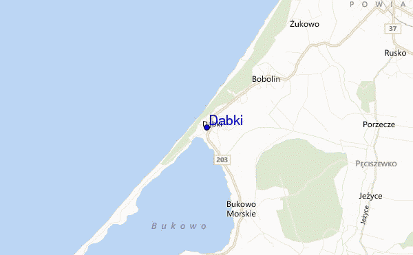 carte de localisation de Dabki