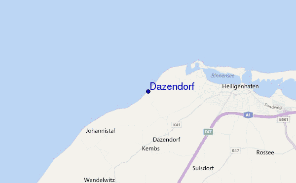carte de localisation de Dazendorf
