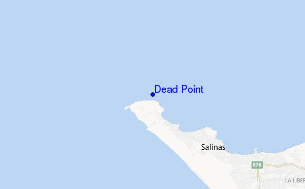 carte de localisation de Dead Point
