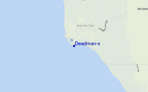 carte de localisation de Deadman's