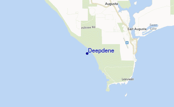carte de localisation de Deepdene
