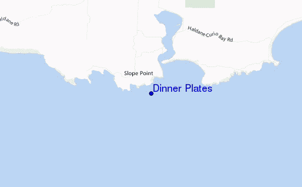 carte de localisation de Dinner Plates