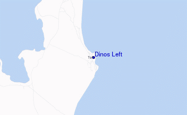 carte de localisation de Dinos Left