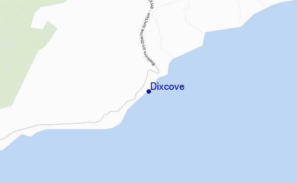 carte de localisation de Dixcove