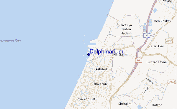 carte de localisation de Dolphinarium