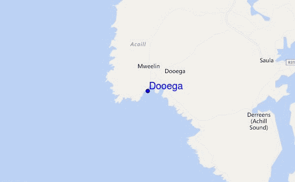 carte de localisation de Dooega