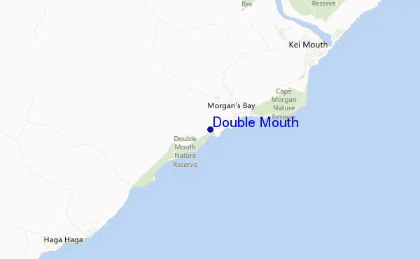 carte de localisation de Double Mouth
