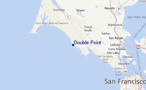 Double Point Location Map