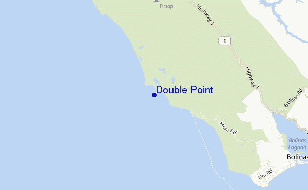 carte de localisation de Double Point