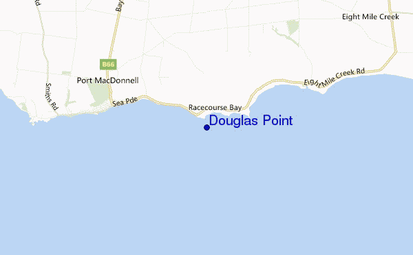 carte de localisation de Douglas Point