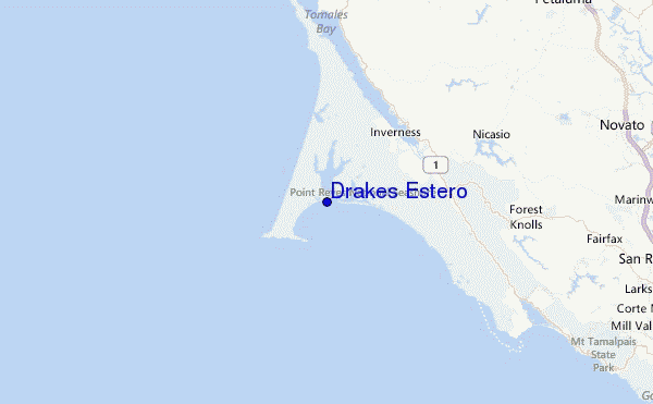 Drakes Estero Location Map