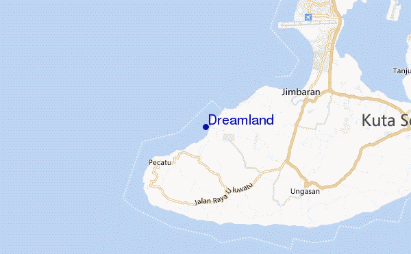 carte de localisation de Dreamland