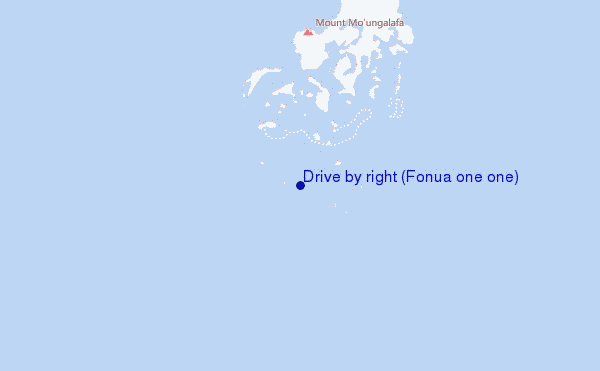 Drive by right (Fonua one one) Location Map