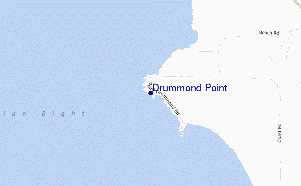 carte de localisation de Drummond Point