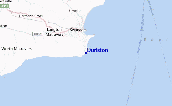 carte de localisation de Durlston