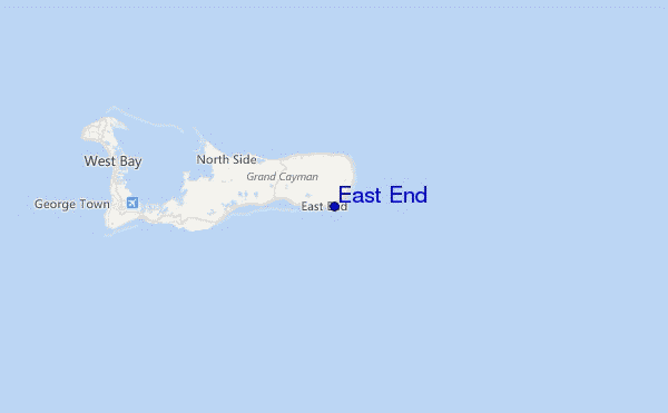 East End Location Map