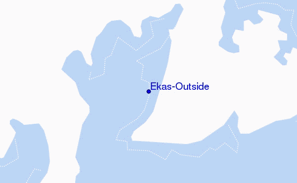 carte de localisation de Ekas-Outside