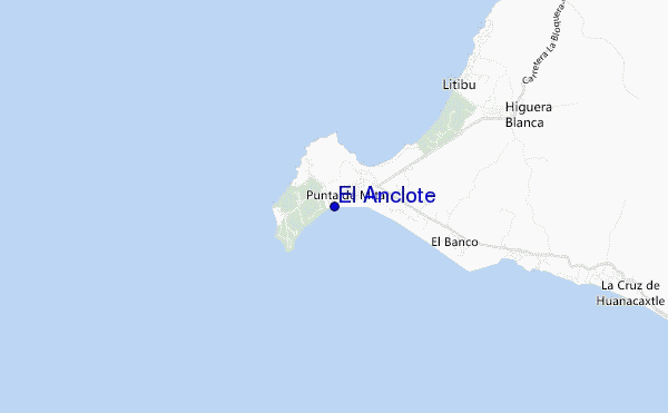 carte de localisation de El Anclote
