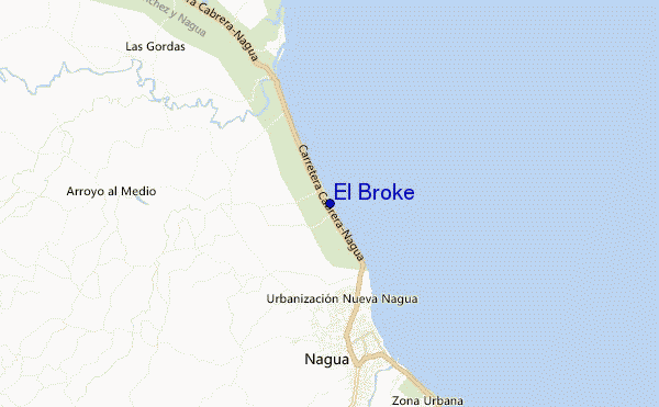 carte de localisation de El Broke