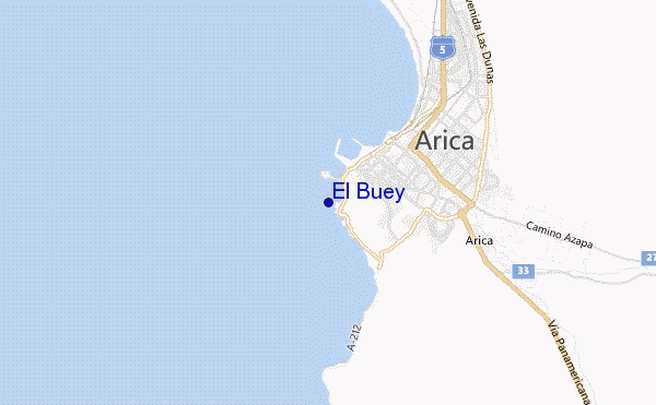 carte de localisation de El Buey
