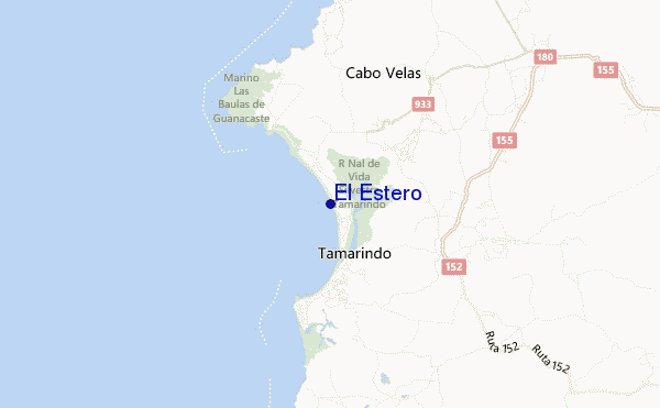 carte de localisation de El Estero