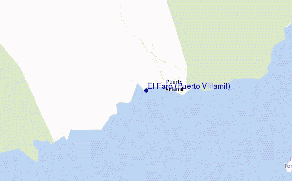 carte de localisation de El Faro (Puerto Villamil)