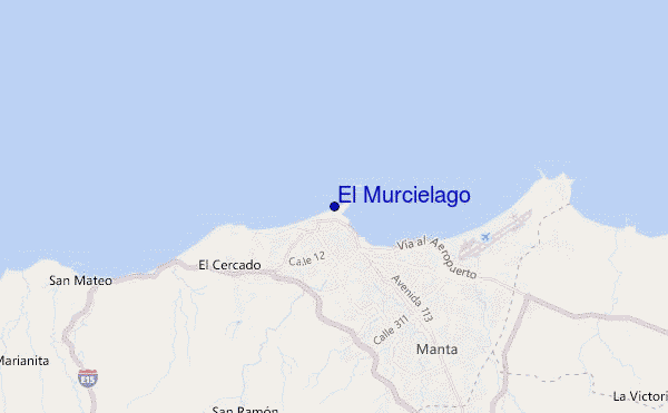 carte de localisation de El Murcielago