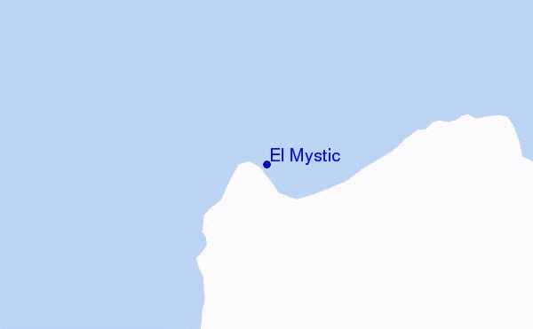 carte de localisation de El Mystic