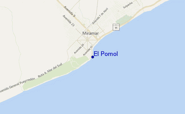 carte de localisation de El Pomol