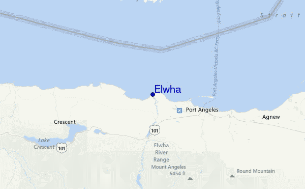 Elwha Location Map