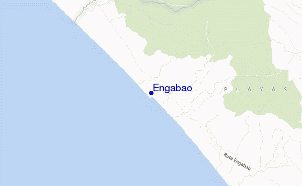 carte de localisation de Engabao