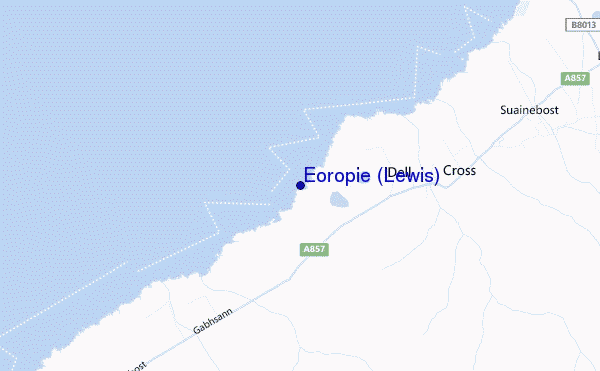 carte de localisation de Eoropie (Lewis)