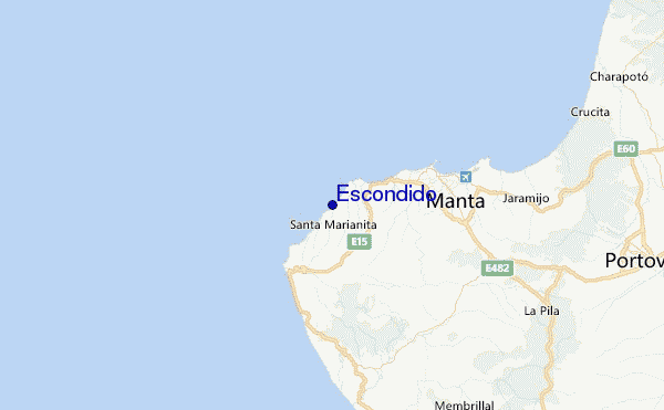 Escondido Location Map