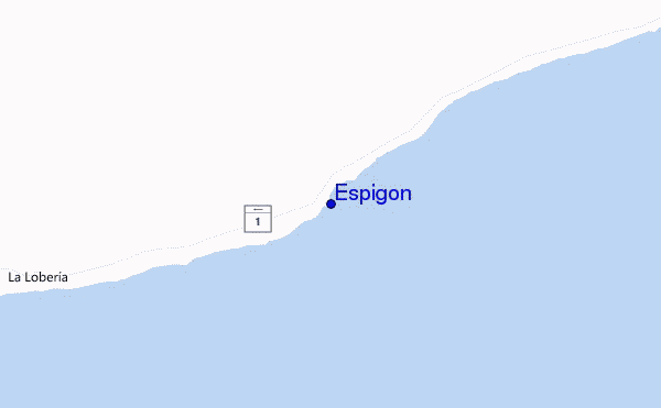 carte de localisation de Espigon