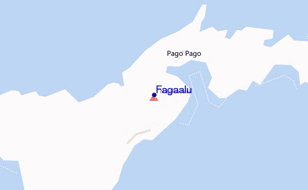 carte de localisation de Fagaalu