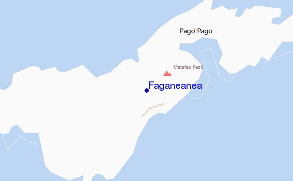 carte de localisation de Faganeanea