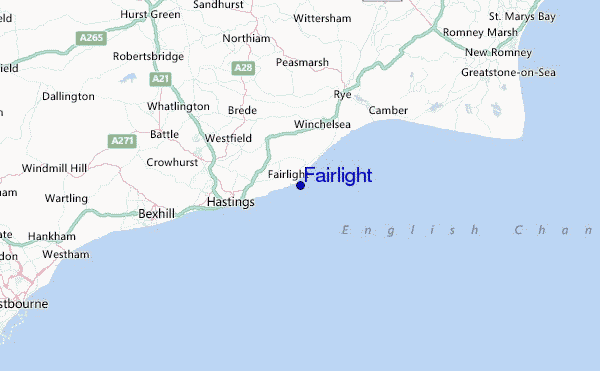 Fairlight Location Map