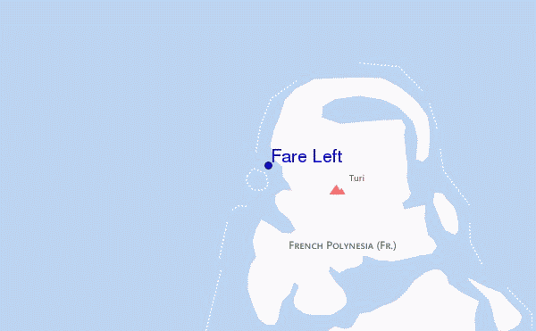 carte de localisation de Fare Left