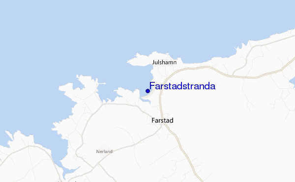 carte de localisation de Farstadstranda