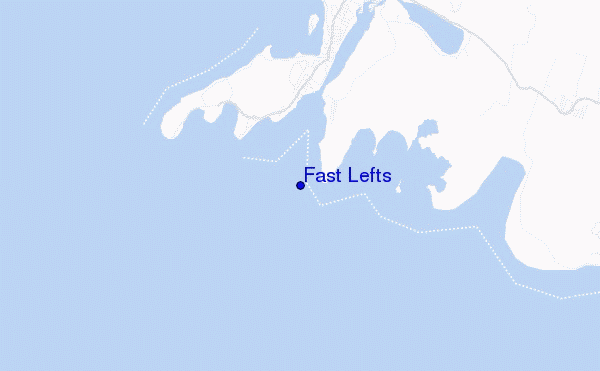 carte de localisation de Fast Lefts
