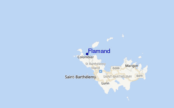 carte de localisation de Flamand