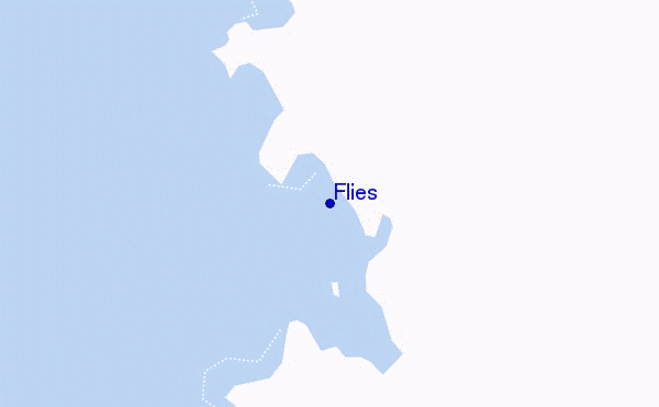 carte de localisation de Flies