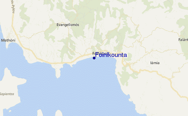 carte de localisation de Foinikounta