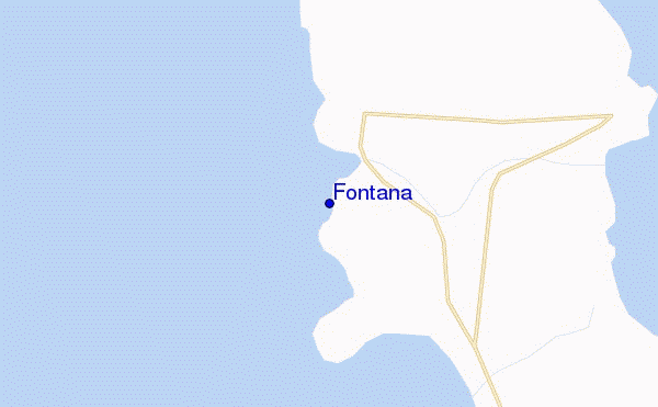 carte de localisation de Fontana
