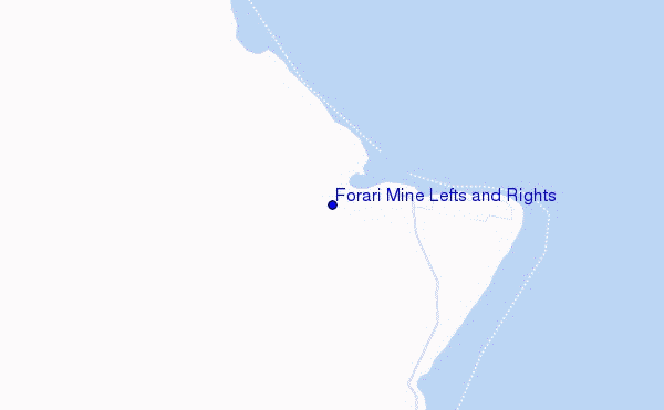 carte de localisation de Forari Mine Lefts and Rights