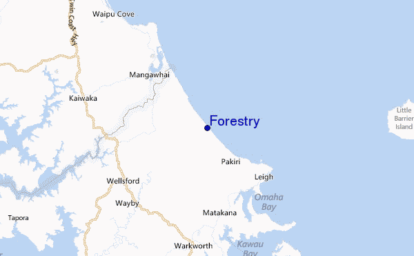 Forestry Location Map
