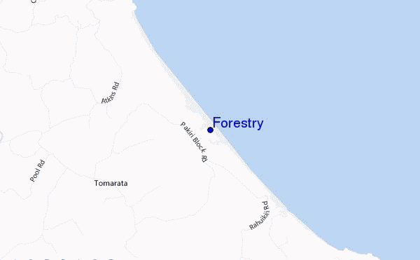 carte de localisation de Forestry